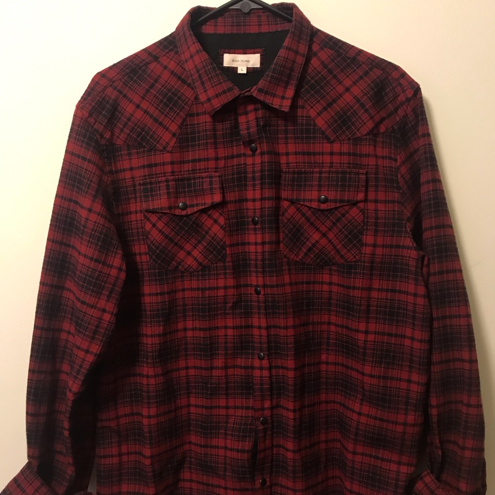 RIVER ISLAND flannel Shirt.